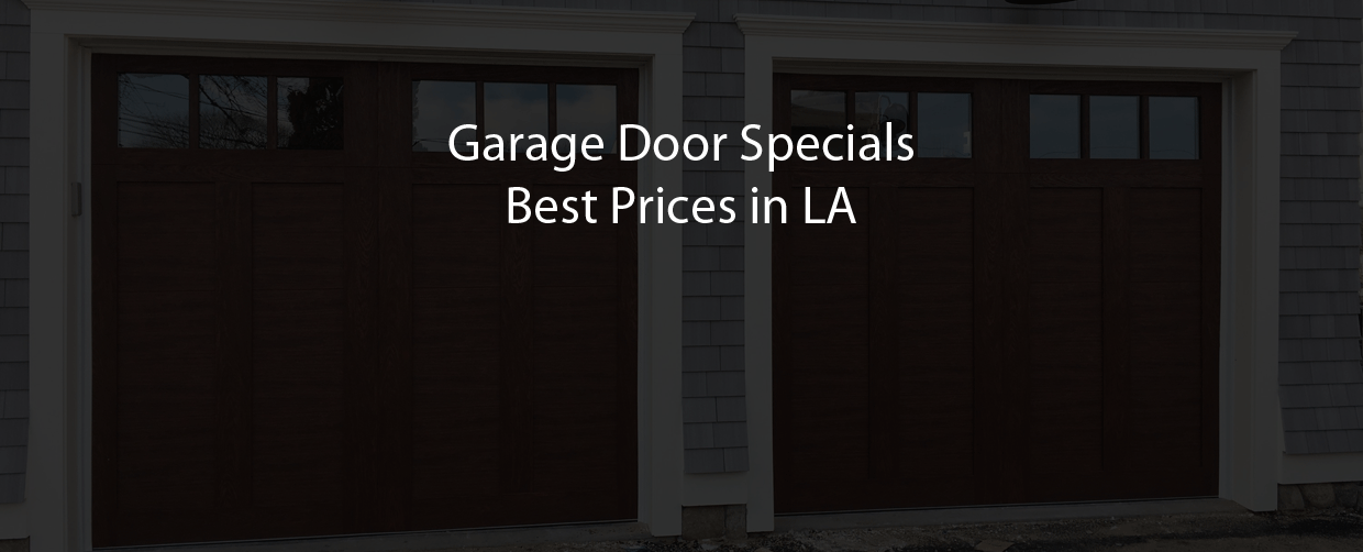 Best Garage Door Prices In Los Angeles